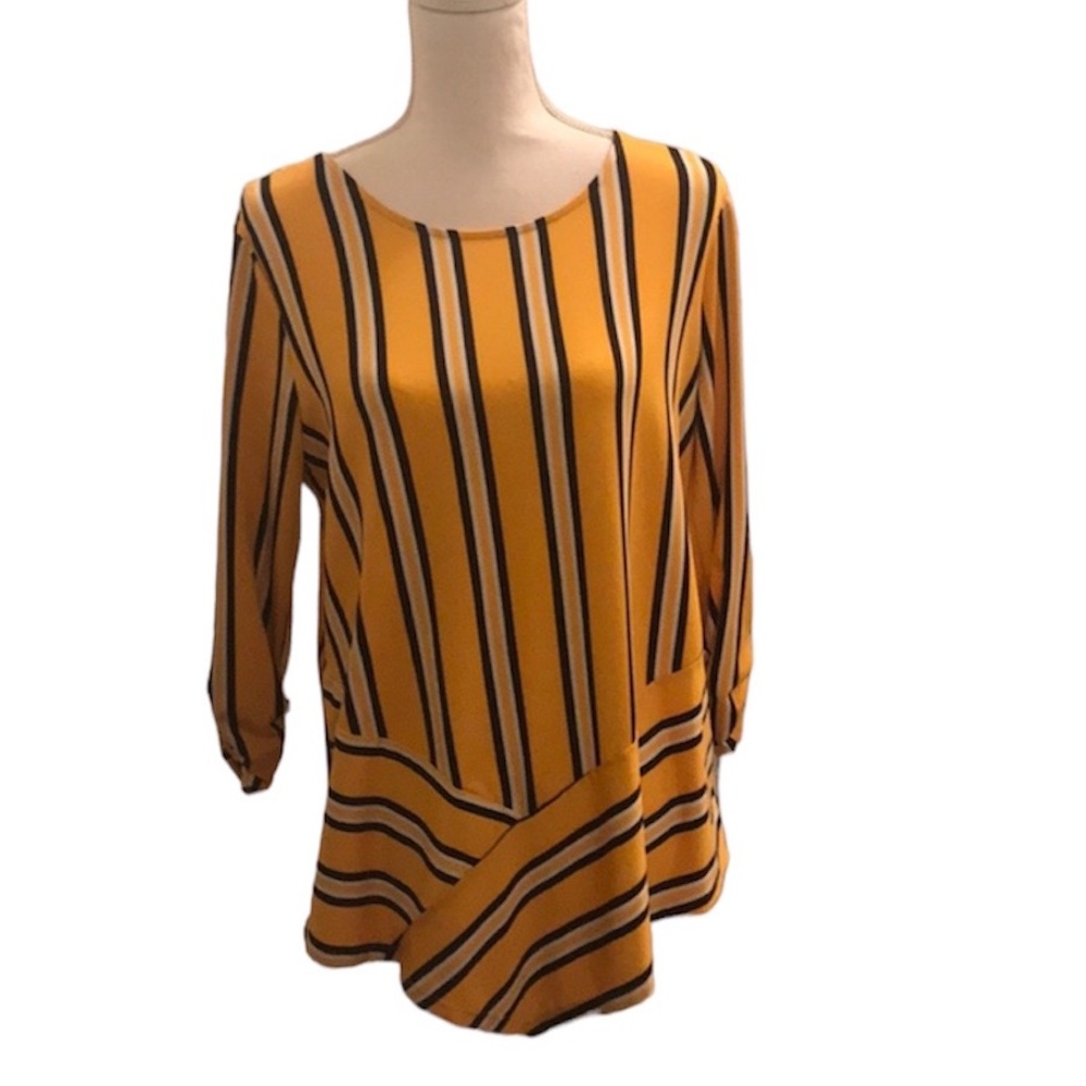 Comfy ladies blouse polyester spandex material